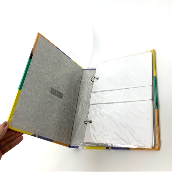 Vintage Looney Tunes Gang 1997 Taz Bugs Bunny 4x6 Pocket Memo Binder Photo Album - Picture 11 of 12